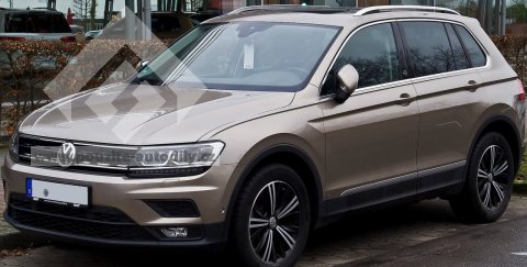 5NA853655B Maska + 2K5853600 Znak VW, originál VW Tiguan II 16-20