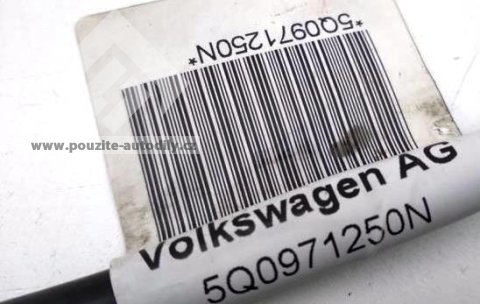 5Q0971250N Zemnící kabel originál VW, Audi, Škoda, Seat