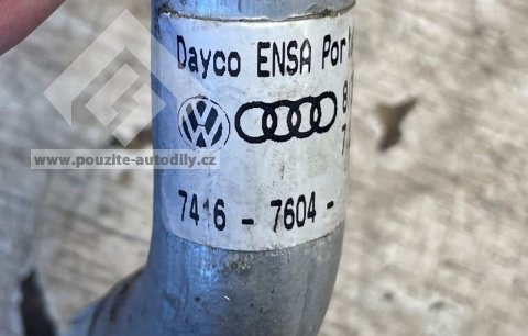 7H0819617 / 7L0815857C Tlumítko hluku Webasto, originál VW Touareg 7L, T5, Audi Q7 4L