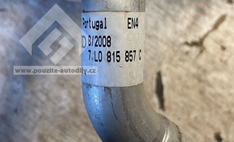 7H0819617 / 7L0815857C Tlumítko hluku Webasto, originál VW Touareg 7L, T5, Audi Q7 4L