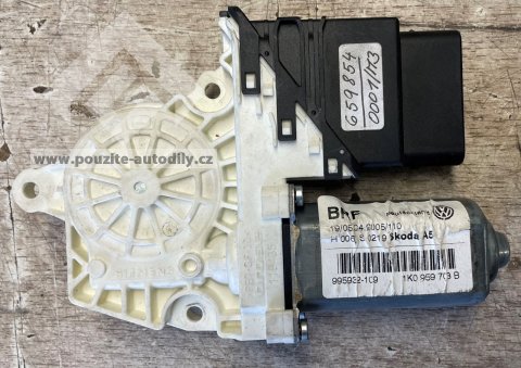 1K0959703B Motor spouštění oken vzadu vlevo VW Touran 1T, Seat, Škoda