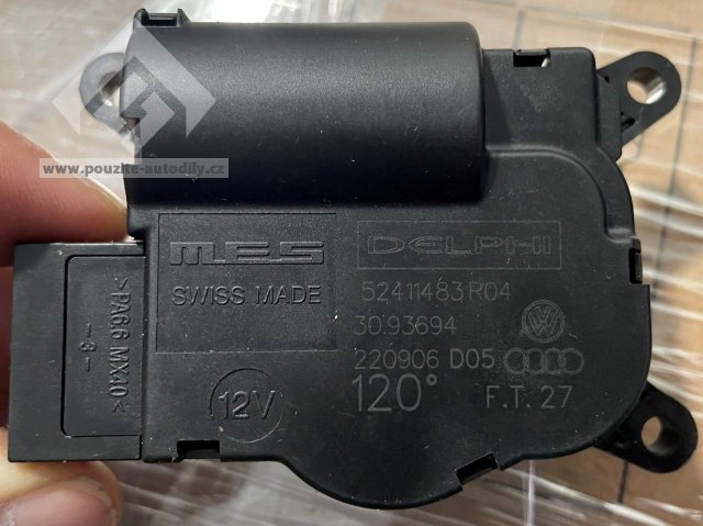 7L0907511AD Servomotor ovládání klapky ofukovače VW, Audi Q7