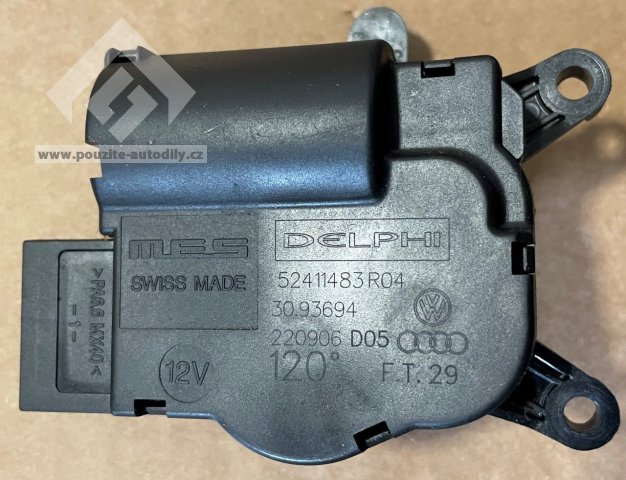 7L0907511AK servomotor ovládání klapky VW Amarok, Touareg, Transportér T5